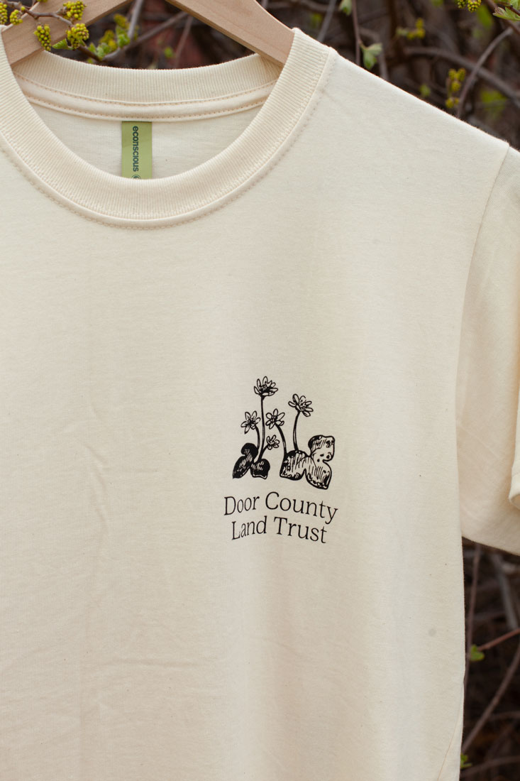 Spring Ephemerals Organic Tee - Cream - Image 3
