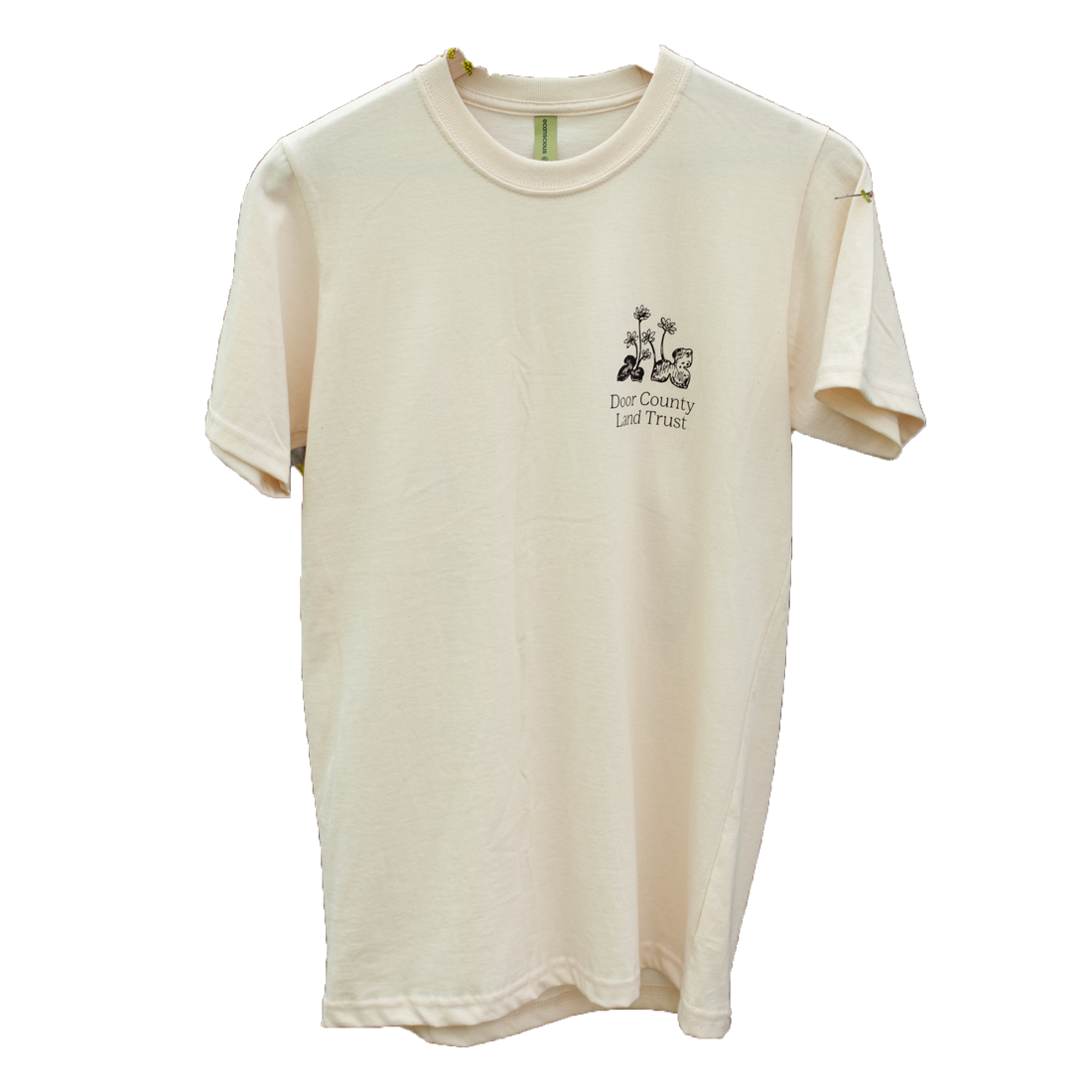 Spring Ephemerals Organic Tee - Cream