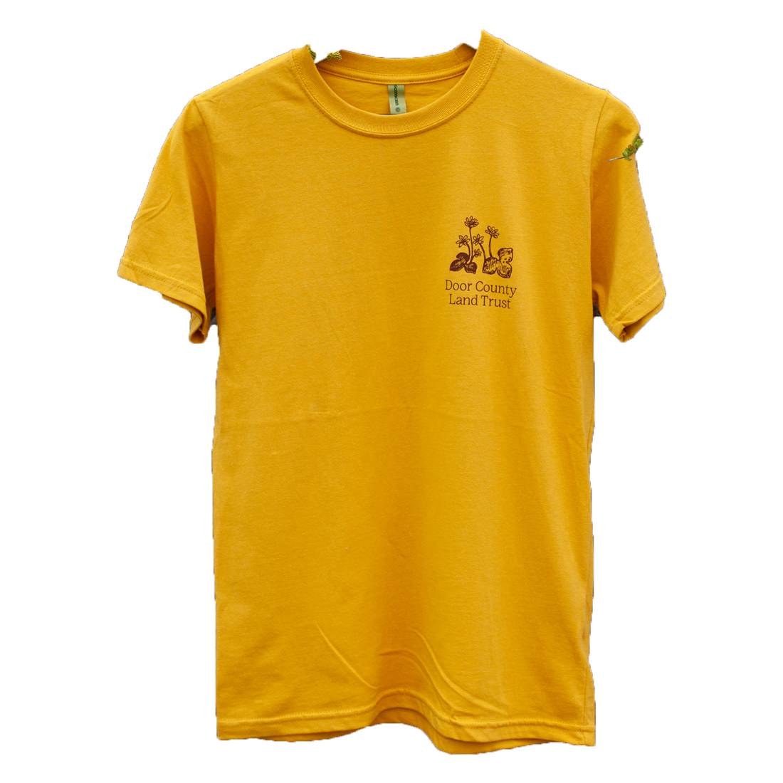 Spring Ephemerals Organic Tee - Gold